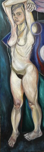 Woman 4 di Denise Carvalho, Pittura in vendita su Singulart