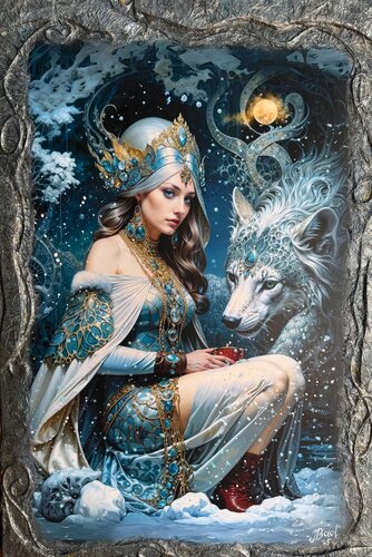 Дикая Нежность von Elena Vasilyeva, Malerei kaufen auf Singulart