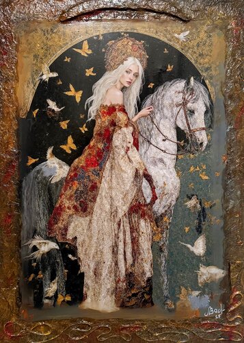 "Autumn Leaves" by Elena Vasilyeva, Painting for Sale on Singulart