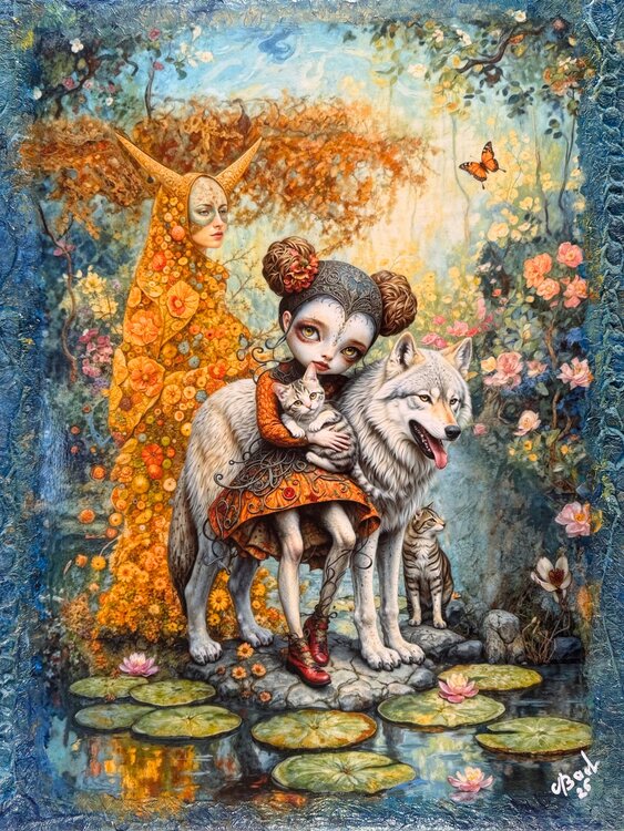 “Where the Magic Begins” — a work from the MiniMi series Elena Vasilyeva