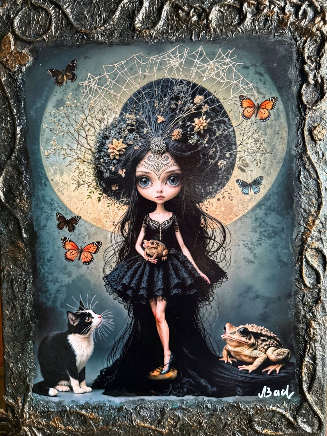 Here, the night becomes alive. Elena Vasilyeva
