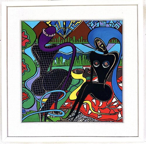 Le Tahitiane von Ergilia Di Teodoro EDIT, Malerei kaufen auf Singulart