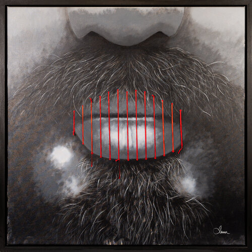 Freedom of expression_Male van Iman Scheiko, Schilderij te koop op Singulart