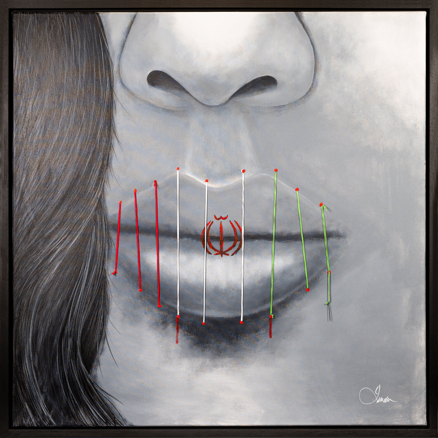 Freedom of expression_Iranian Woman Iman Scheiko