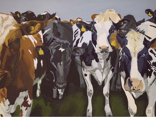 Cows III von Jo Willis, Druck kaufen auf Singulart