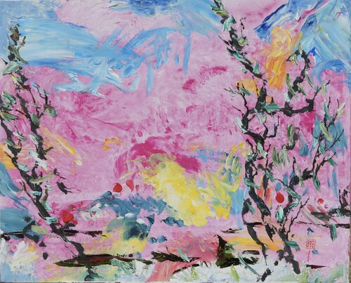 Le temps ne les sépare plus jamais. van Patrick COTTENCIN, Schilderij te koop op Singulart