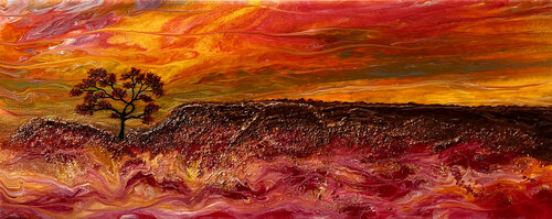 Ewigkeit am Horizont by Heidi Meinhardt, Painting for Sale on Singulart