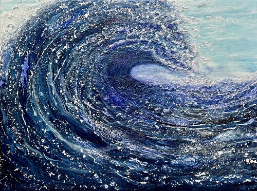 Rausch der Elemente by Heidi Meinhardt, Painting for Sale on Singulart