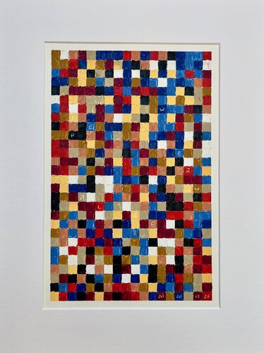 Tanzfarbwelt - Wiener Walzer - Farbfeldmalerei by Heidi Meinhardt, Painting for Sale on Singulart