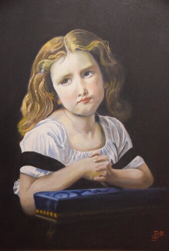 Das Gebet nach Bouguereau von Birger Dicke, Malerei kaufen auf Singulart