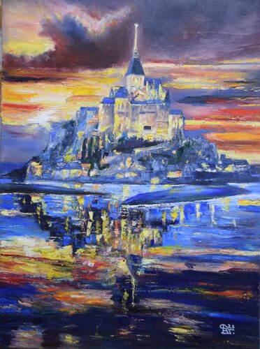 Mont Saint Michel von Birger Dicke, Malerei kaufen auf Singulart