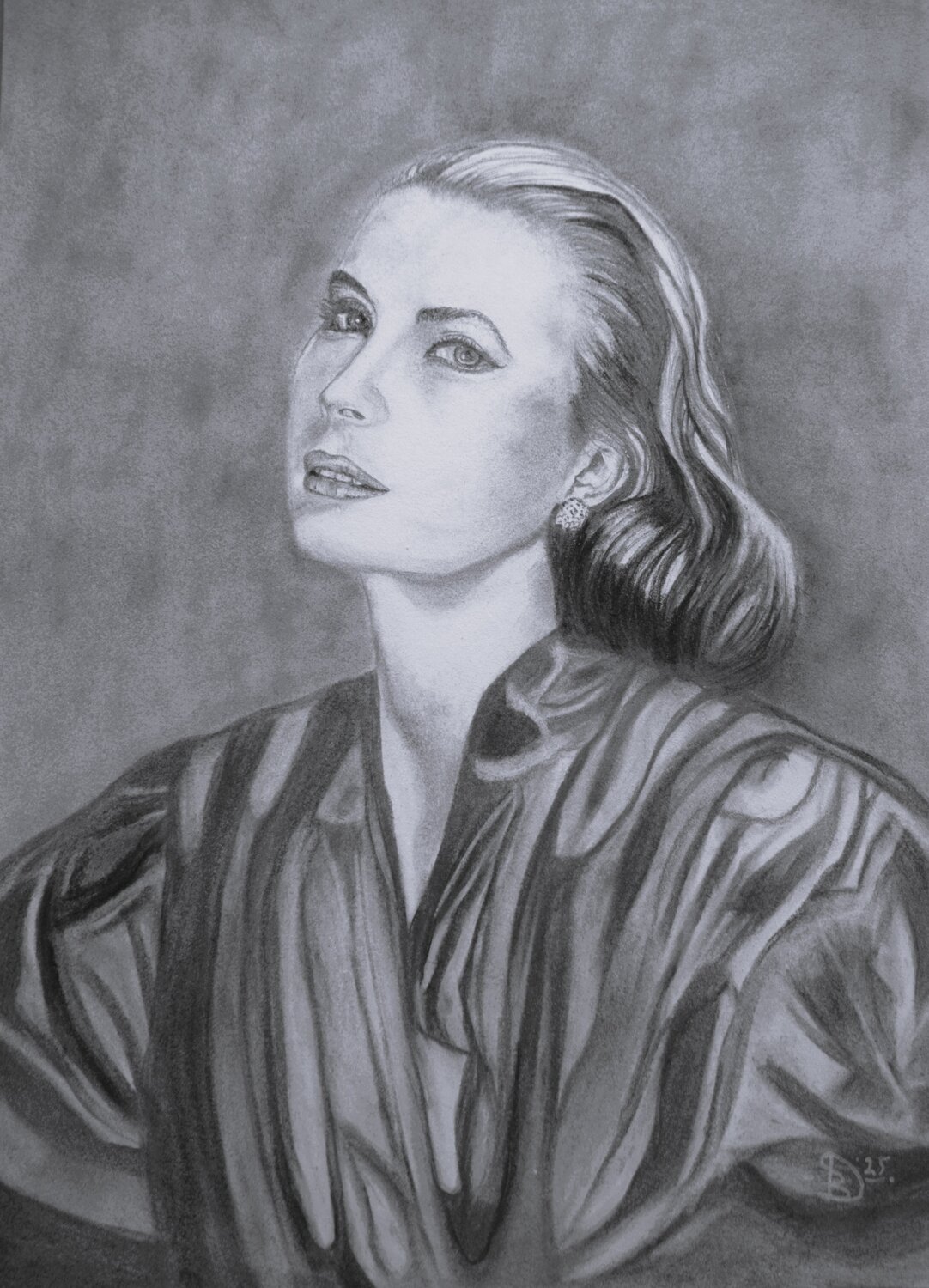 Die Schauspielerin Grace Kelly 1956 Birger Dicke