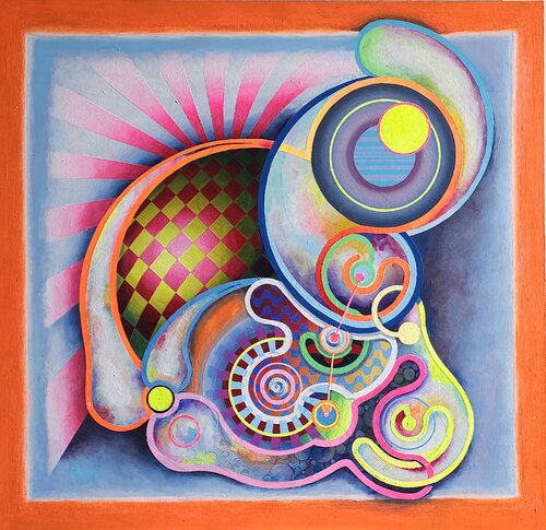 Disco Skulldruggery. by Oliver Perry, Painting for Sale on Singulart