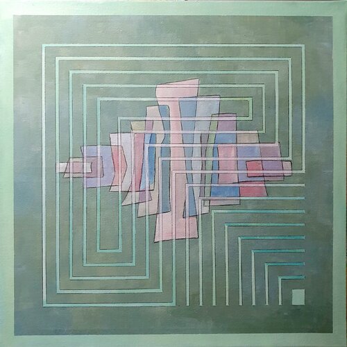 Echos of the Invisible. van Oliver Perry, Schilderij te koop op Singulart