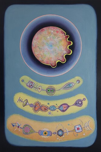 Disco (con)Fusion. by Oliver Perry, Painting for Sale on Singulart