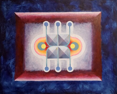Disco Robotica di Oliver Perry, Pittura in vendita su Singulart