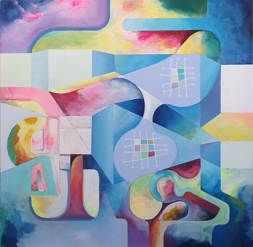 What Tangled Walls We Weave. by Oliver Perry, 회화 for Sale on Singulart