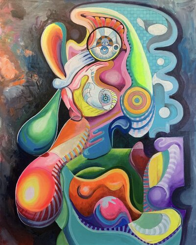 My Little Disco Diva. von Oliver Perry, Malerei kaufen auf Singulart