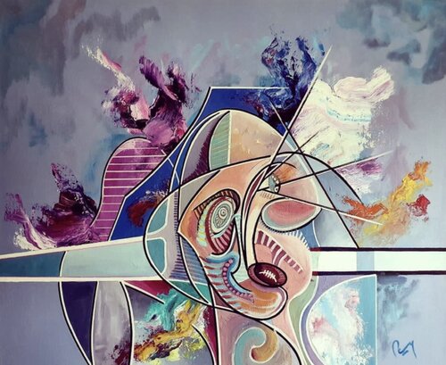 DJ Overdrive. van Oliver Perry, Schilderij te koop op Singulart