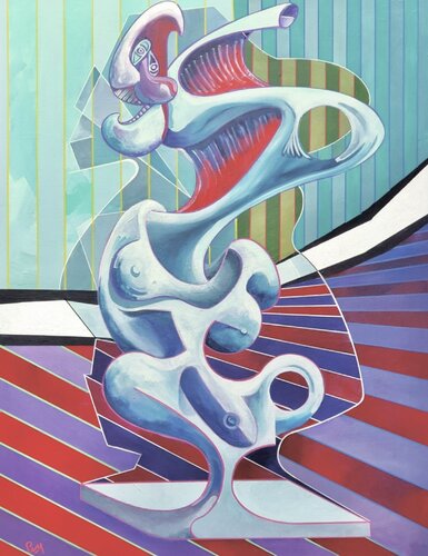 Another Day in Paradise. by Oliver Perry, 회화 for Sale on Singulart