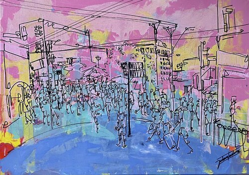 Arica di Gustavo Leutun, Pittura in vendita su Singulart