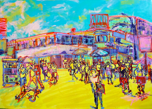 21 di Gustavo Leutun, Pittura in vendita su Singulart