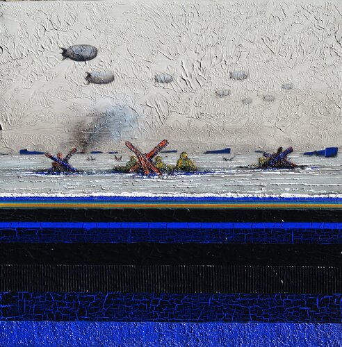 LE JOUR    J par Christian EURGAL, Peinture en vente sur Singulart