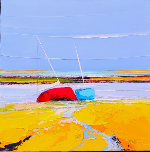 Le Couple par Christian EURGAL, Peinture en vente sur Singulart