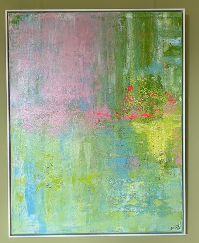 water lilies von Ilona Diriwächter, Malerei kaufen auf Singulart