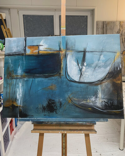 Deep de Ilona Diriwächter, Pintura a la venta en Singulart