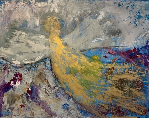 angel di Ilona Diriwächter, Pittura in vendita su Singulart