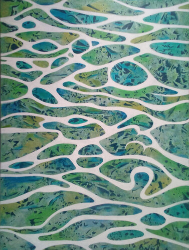 Sunlight on Water von Alison Adams, Malerei kaufen auf Singulart