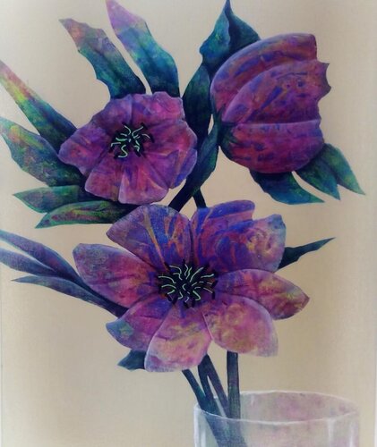 Burgeoning Blooms von Alison Adams, Malerei kaufen auf Singulart