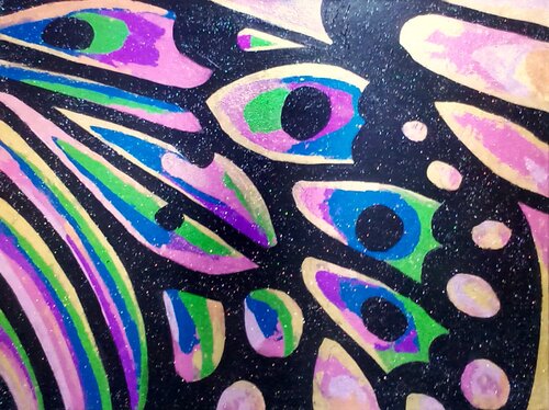 Iridescent Wings von Alison Adams, Andere Medien kaufen auf Singulart