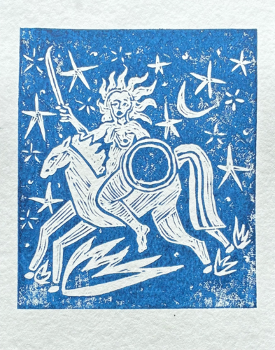 Women of Freedom von Alona Parnevich, Druck kaufen auf Singulart