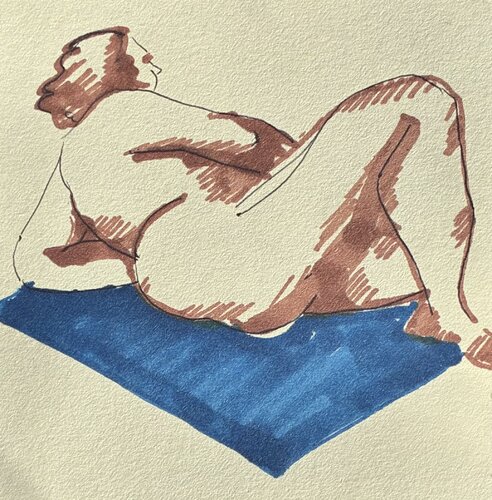 Body Nine von Alona Parnevich, Zeichnungen kaufen auf Singulart