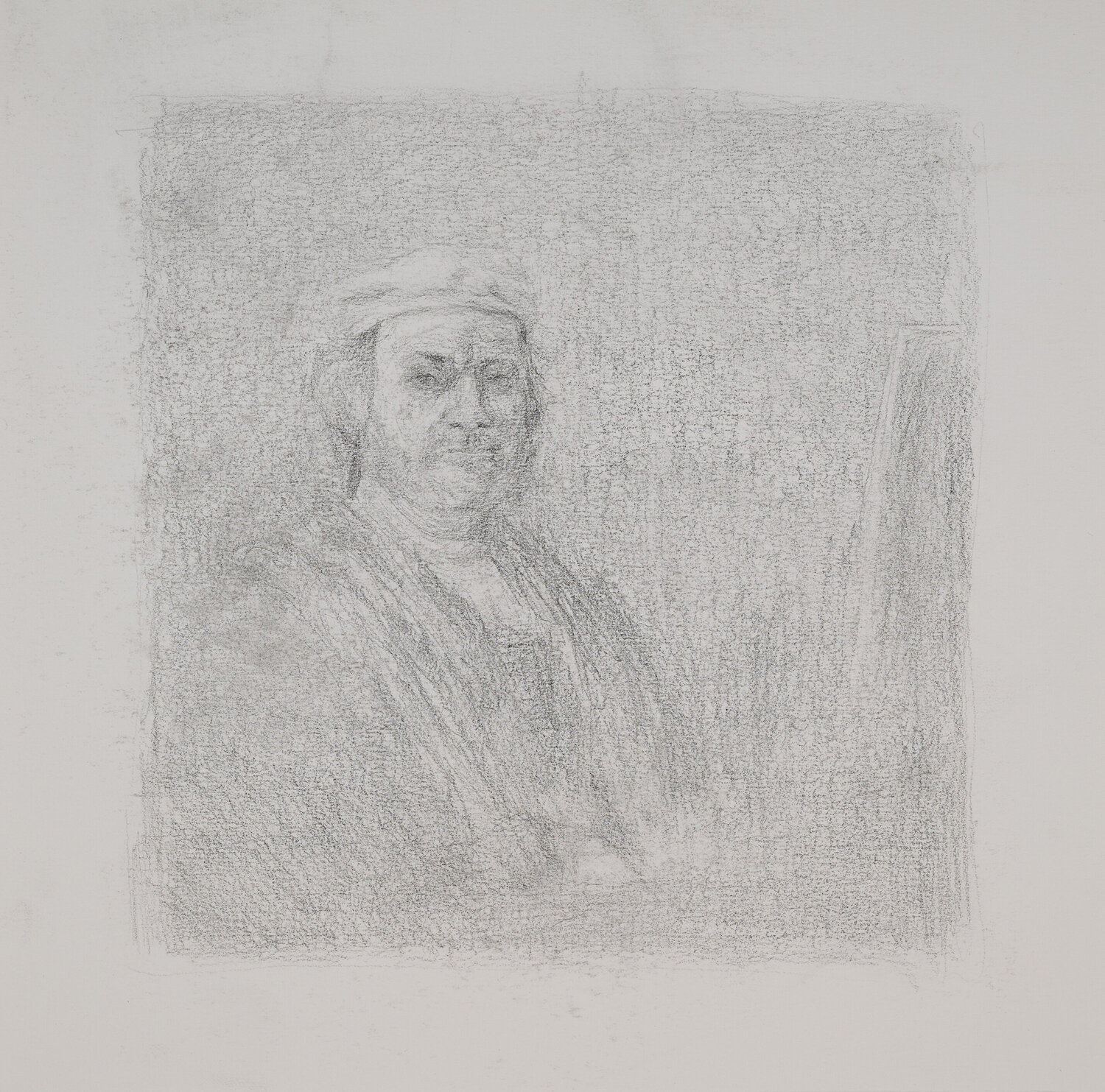 L'autoportrait d'un peintre Anaïs Devouge