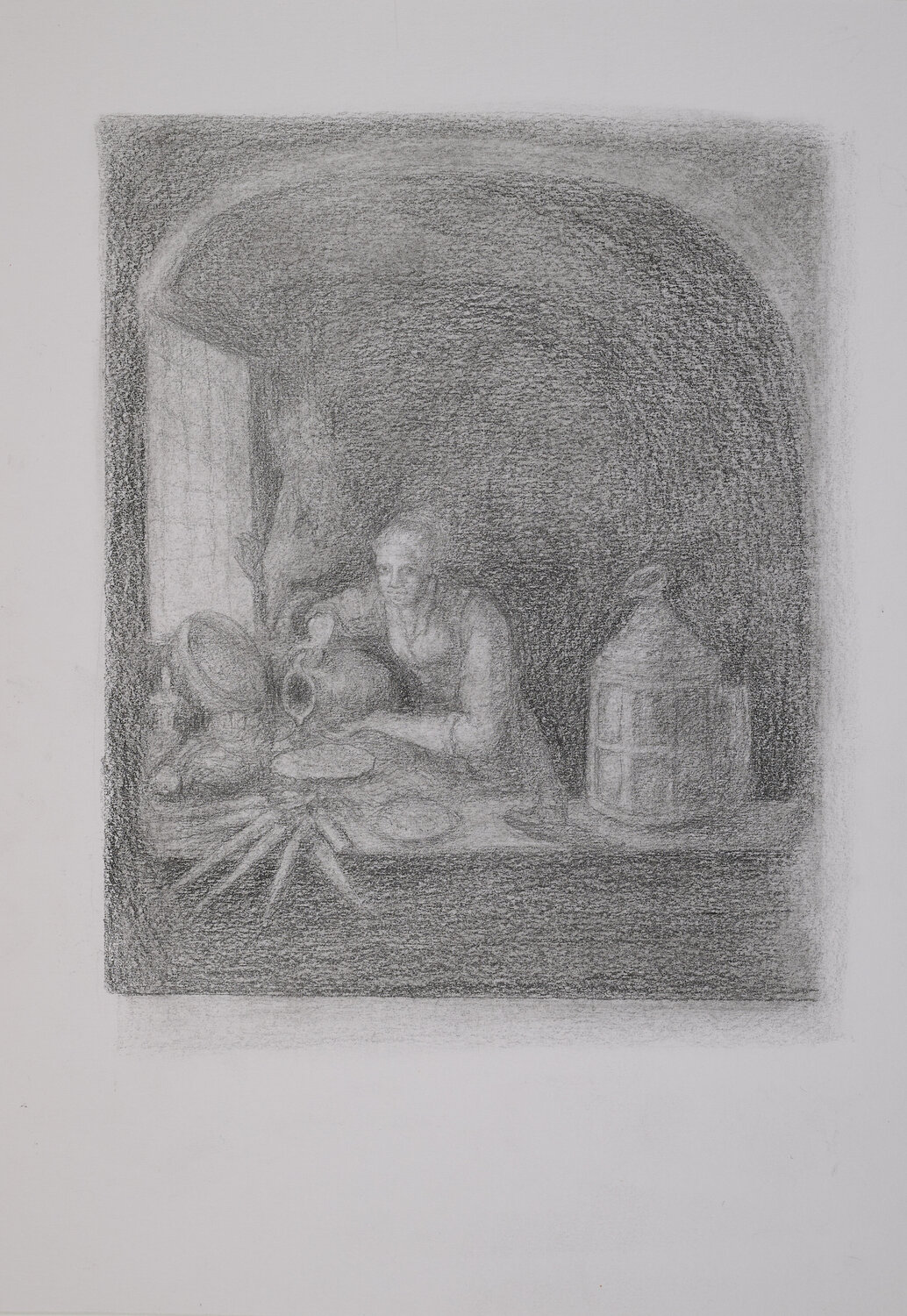 Portrait d'une cuisinière Anaïs Devouge