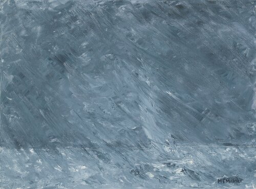 Sailing in to the Storm van M T MOLNER, Schilderij te koop op Singulart