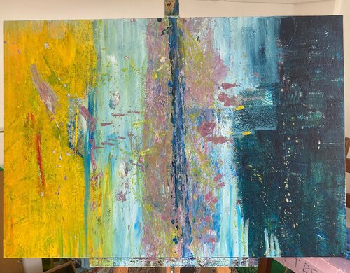 Antitesi cromatica von Donatella Chiocchi, Malerei kaufen auf Singulart