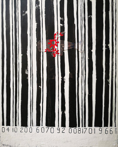 Barcode von Franco Tempesta, Malerei kaufen auf Singulart