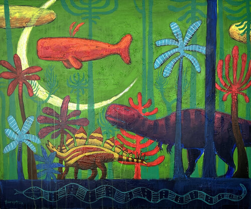 Lost in my lost world van Franco Tempesta, Schilderij te koop op Singulart