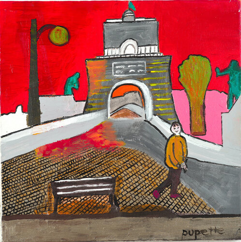 Ponte mollo van Giulia Cattabriga, Schilderij te koop op Singulart