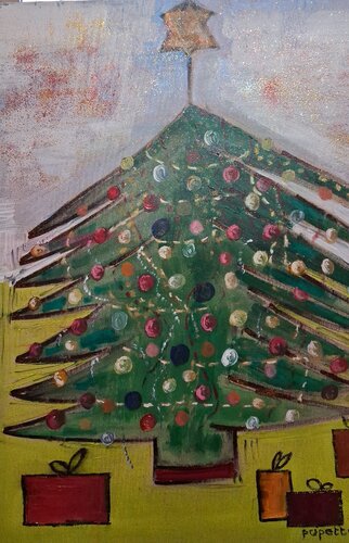 Natale by Giulia Cattabriga, Painting for Sale on Singulart