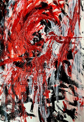 Where the abyss is my only friend by CAR ACT AIR, Painting for Sale on Singulart