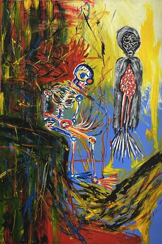 Dear friend von CAR ACT AIR, Malerei kaufen auf Singulart