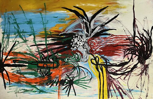 Every bleed that slipped away von CAR ACT AIR, Malerei kaufen auf Singulart