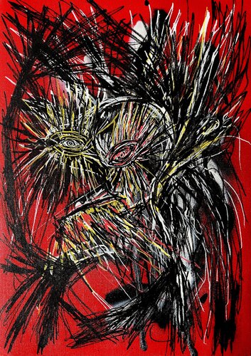 Collusion by CAR ACT AIR, Drawing for Sale on Singulart