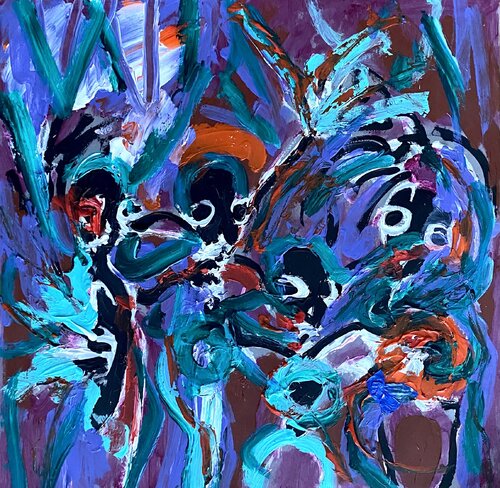 Children by CAR ACT AIR, 油畫 for Sale on Singulart