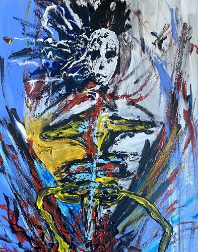Facing the malaise di CAR ACT AIR, Pittura in vendita su Singulart
